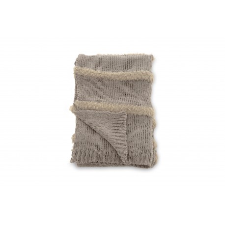 Katleen Plaid - Beige og Lysegrå