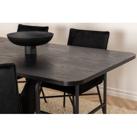 Uno Spisebordssæt - Sort