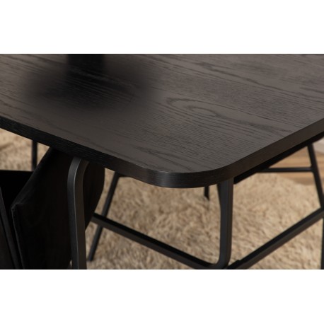 Uno Spisebordssæt - Sort