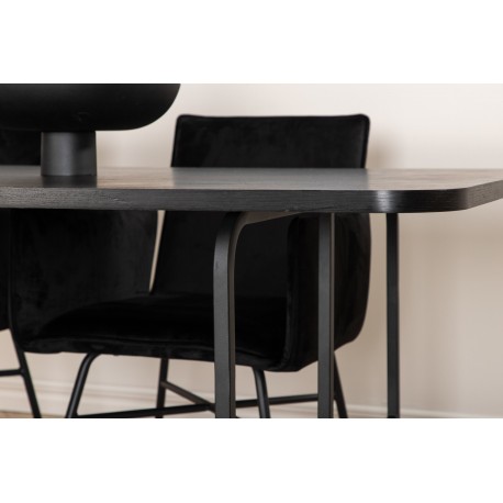 Uno Spisebordssæt - Sort