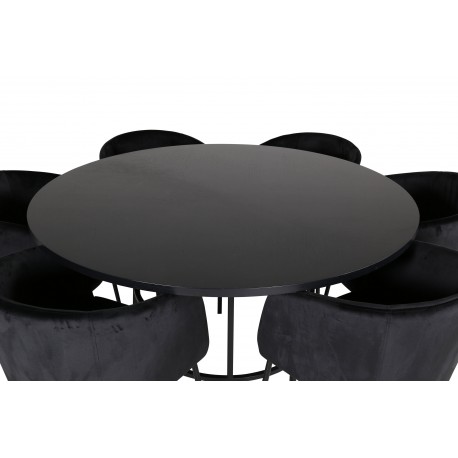 Københavns Rundt Spisebordssæt - Sort