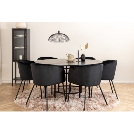 Københavns Rundt Spisebordssæt - Sort