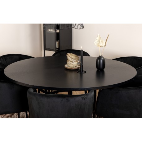 Københavns Rundt Spisebordssæt - Sort