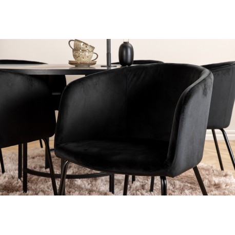 Københavns Rundt Spisebordssæt - Sort