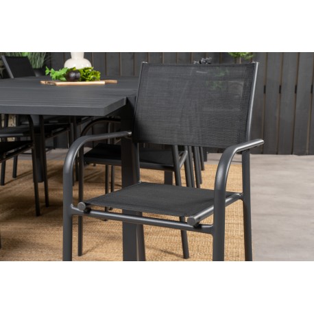 Marbella e Loungesæt - Havemøbelsæt - Sort