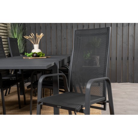 Marbella t Loungesæt - Havemøbelsæt - Sort