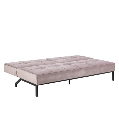 Perugia sovesofa - Støvet Rosa velour