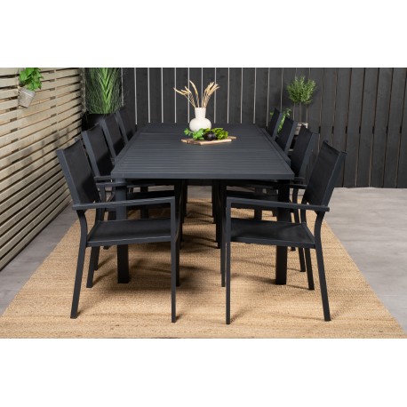 Marbella Loungesæt - Havemøbelsæt - Sort