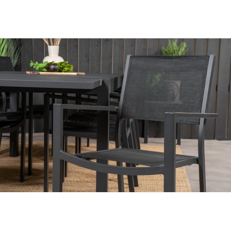 Marbella Loungesæt - Havemøbelsæt - Sort