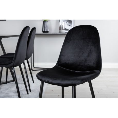 Marina e Spisebordssæt - Sort