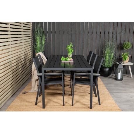 Loungesæt - Havemøbelsæt i Sort