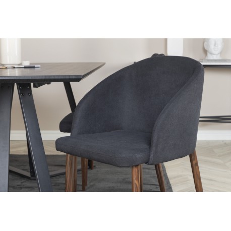 Marina Spisebordssæt - Sort