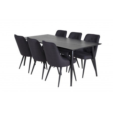 Dipp Spisebordssæt - Sort