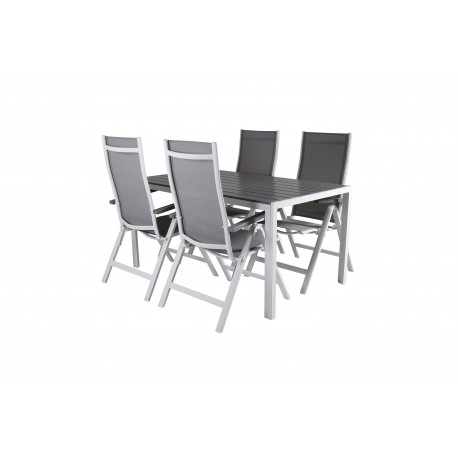 Break Loungesæt - Havemøbelsæt - Grå,Hvid