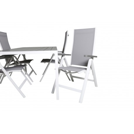 Break Loungesæt - Havemøbelsæt - Grå,Hvid