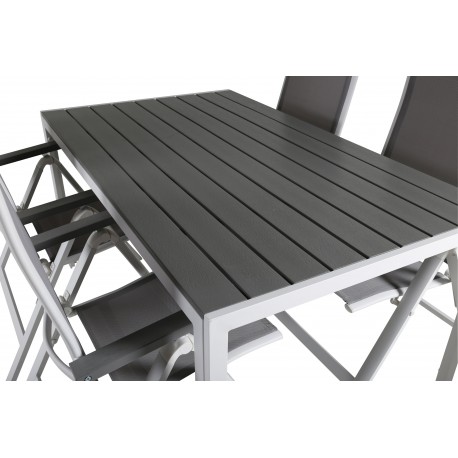 Break Loungesæt - Havemøbelsæt - Grå,Hvid