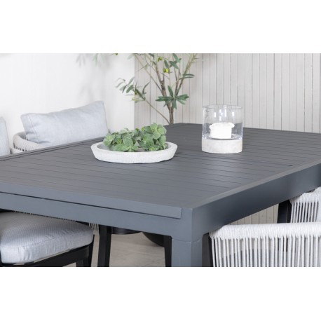 Marbella t Loungesæt - Havemøbelsæt - Sort,Grå