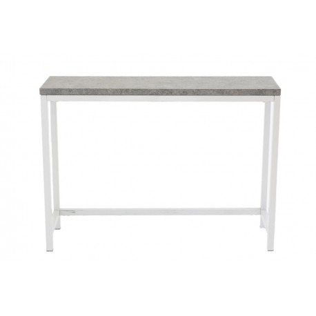 Rise Bord - Elegant Sidebord i Hvid og Grå