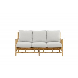 Cane 3 personers Have Sofa - Lysegrå,Natur
