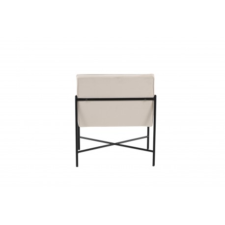 Rakel Lænestol - Beige og Sort