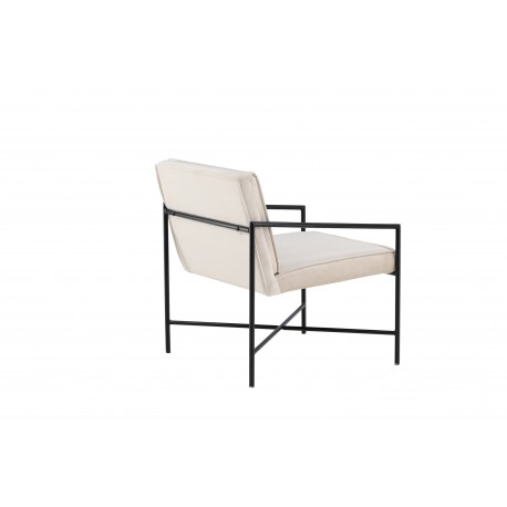 Rakel Lænestol - Beige og Sort