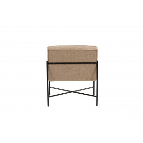 Rakel Lænestol - Beige og Sort