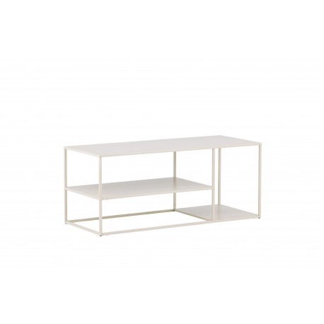 Staal Sofabord 120cm - Beige