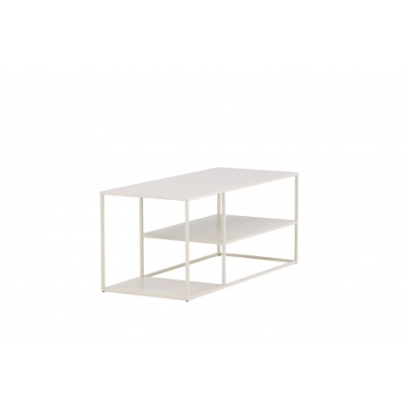 Staal Sofabord 120cm - Beige