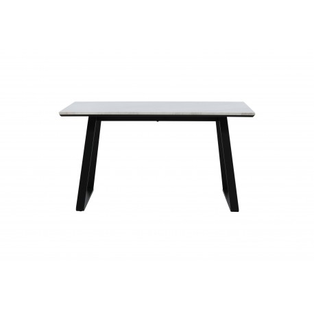 Estelle Marmor Spisebord 140cm - Hvid