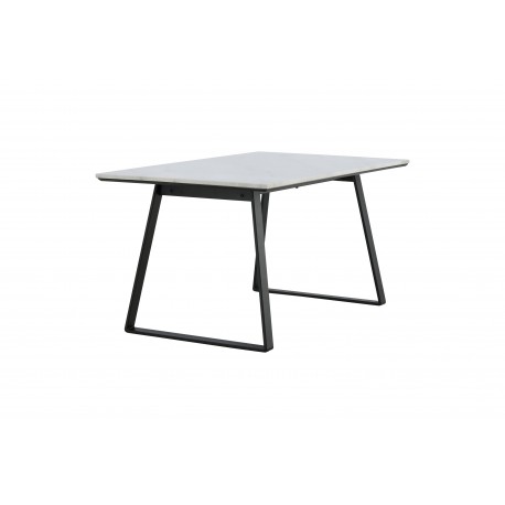 Estelle Marmor Spisebord 140cm - Hvid