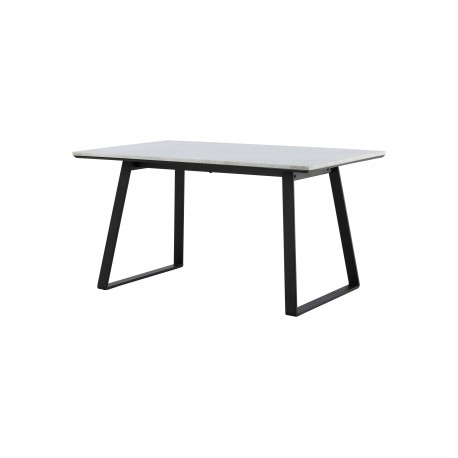 Estelle Marmor Spisebord 140cm - Hvid