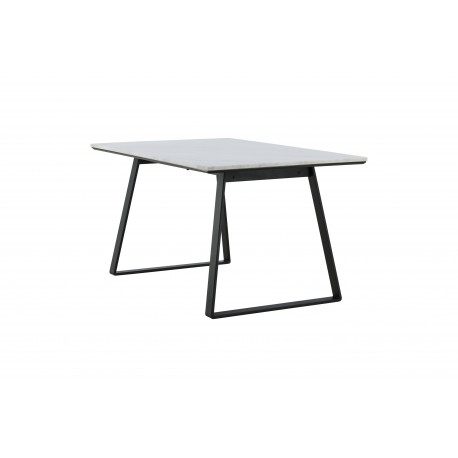 Estelle Marmor Spisebord 140cm - Hvid