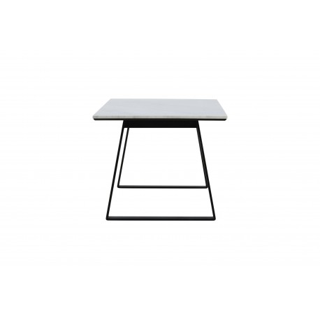 Estelle Marmor Spisebord 140cm - Hvid