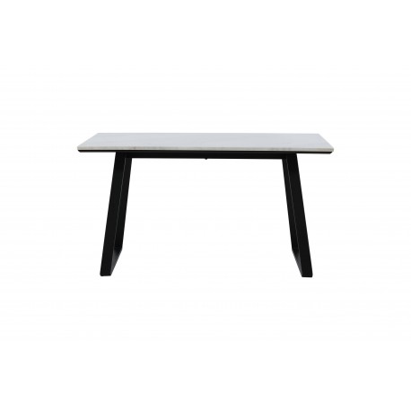 Estelle Marmor Spisebord 140cm - Hvid