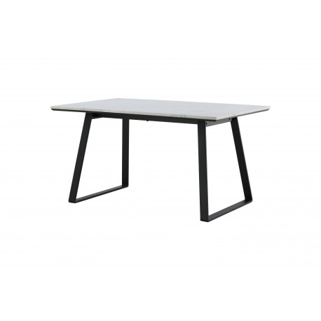 Estelle Marmor Spisebord 140cm - Hvid