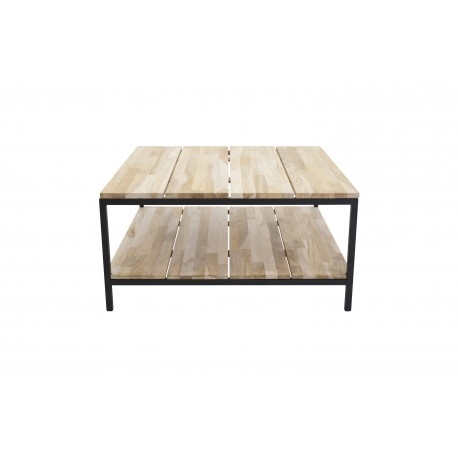 Cirebon Sofabord 80 x 80 cm - Teak & Stå