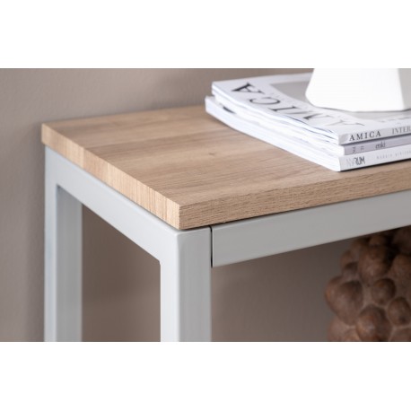 Rise Side Table - Grå og Natur