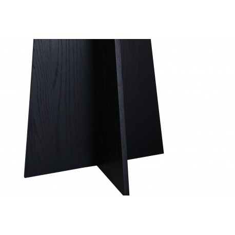 Bootcut Rundt Rundt spisebord - Sort