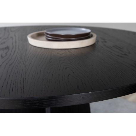 Bootcut Rundt Rundt spisebord - Sort