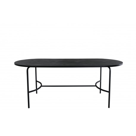 Skate Ovalt spisebord - Sort