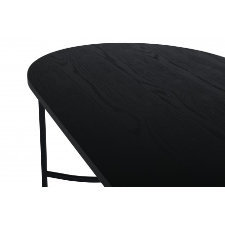 Skate Ovalt spisebord - Sort