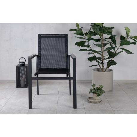 Parma Havestol - Sort,Grå