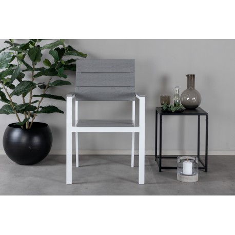 Levels Havestol - Grå,Hvid