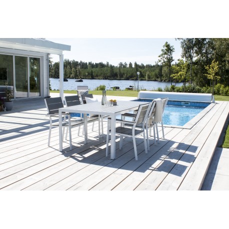 Levels Havestol - Grå,Hvid