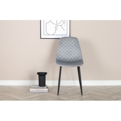 Polar Spisestol - Sort og Grå