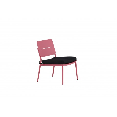 Lina Lounge Stol - Sort,Pink