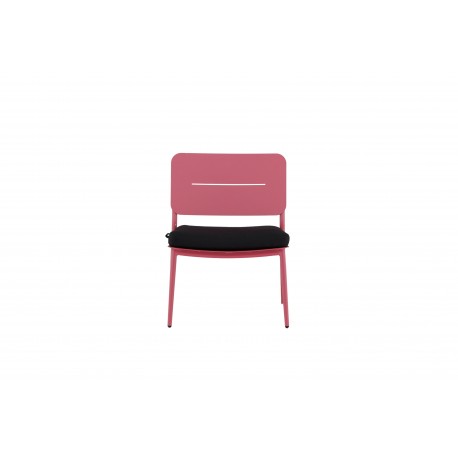 Lina Lounge Stol - Sort,Pink