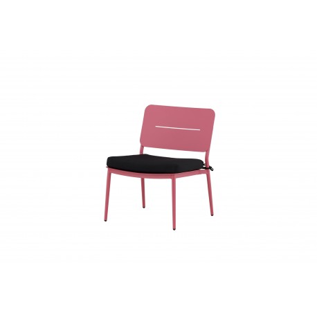 Lina Lounge Stol - Sort,Pink
