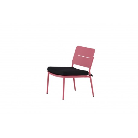 Lina Lounge Stol - Sort,Pink