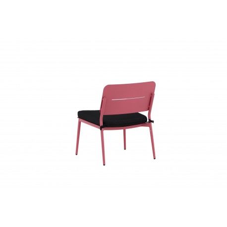 Lina Lounge Stol - Sort,Pink